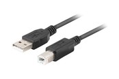 USB - Lanberg - USB cable - USB to USB Type B - CA-USBA-15CU-0010-BK
