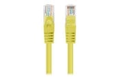 Nettverkskabel - Lanberg patch cable - 3 m - yellow RAL 1016 - Gul - 3m - PCU5-20CC-0300-Y