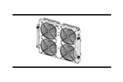 Kabinettvifte - APC - fan unit - Kabinettvifte - W0G-9646