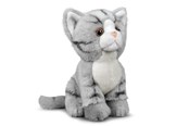 Plush - Animigos GREY TABBY CAT - 37235