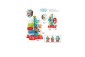 Babyleker - Happy Baby BUSY BOARD SPACE ROCKET WITH LIGHT AND MUSIC - 502257