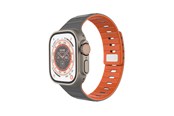 Smartklokke - Tilbehør - FIXED Mag Silicone Strap Apple Watch 42/44/45/46/49mm LightGrey - FIXMST2-434-LGGR
