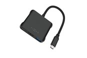 USB-hub - FIXED Quadry Hub 5in1 Multiport USB-C Hub 4K/6OHz Space Black USB-hub - FIXHU-QR-BK