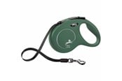 Hund - Flexi - Koppel New Classic - M - 5m Band - Olive - <25 kg - 600.7778