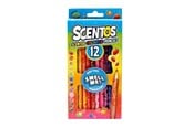 Kreative leker - Scentos COLOURING PENCILS 12 PCS - 2640515