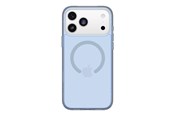Mobil - Deksel og etui - OtterBox Symmetry Clear MagSafe Camera Control Apple iPhone 17 Pro Max Silver Glade - blue - 77-98874