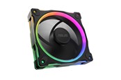 Kabinettvifte - ASUS Prime MR120 Fan ARGB Black - Kabinettvifte - 120mm - Svart med RGB LED-lys - 90DA00I0-B09000