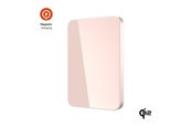 Nødlader - FIXED MagZen 5 Crystal Qi2 standard 5000 mAh Pink Nødlader - Rosa - 5000 mAh - FIXZENMC-5-PI