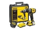 Skru/Bormaskin - Stanley Hammer Drill - SFMCD726D2K-QW