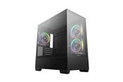Kabinett - DeepCool CG380 3F - Kabinett - Minitower - Svart - R-CG380-BKAGM3-G