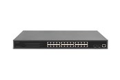 Switch/splitter - DIGITUS - switch - 19" L2 2 uplink ports af/at - 24 ports - Managed - rack-mountable - DN-95359