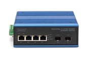 Switch/splitter - DIGITUS DN-651148 - switch - industrial - 4 ports - DN-651148