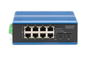 Switch/splitter - DIGITUS - switch - industrial - 8 ports - unmanaged - DN-651150