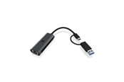 Nettverksadapter - ICY BOX USB Type-A or Type-C 2.5 Gigabit Ethernet LAN adapter - IB-LAN301-C3