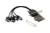 Nettverksadapter - Conceptronic - serial adapter - PCIe 2.0 - RS-232 x 4 - EMRICK12B
