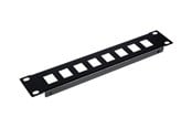 Tilbehør - Equip patch panel (empty) - 1U - 10" - EZKP-10-B