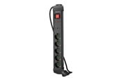 Strømkabel (ekstern) - Lanberg SP1 - power strip - 2500 Watt - SP1-05F-0300-BK