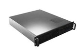 Kabinett - Lanberg - rack-mountable - 2U - ATX - Kabinett - Server (Rack) - Svart - SC01-5202-12B