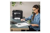 Skriver - Brother DCP-L1660W - multifunction printer - B/W Multifunksjon - Sort/hvit - Laser - DCPL1660WRE1