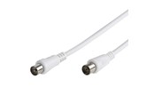 Antennekabler - Vivanco 75dB Antenna Cable 2x shield 15m Bulk - 4008928439052