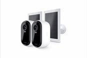 Smarthus - Arlo Essential 3 2K solcellepanel-sikkerhetskamera (2 kameraer) - VMK3280-100EUS