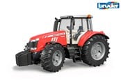 Leketøysbil - Bruder Massey Ferguson 7624 traktor lekesett - BR3046