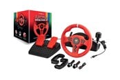 Spill - Tilbehør - MAXX TECH Arcade Racing Wheel Kit - Wired Wheel, gamepad and pedals set - Nintendo Switch 2 - 5055957706241
