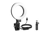 Streamingutstyr - Neewer BR60 5" Clip-On Ring Light with Desk Stand - B0DCSHSSFF