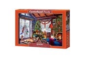 Puslespill - Castorland Christmas cabin (2000) - C-200962-2