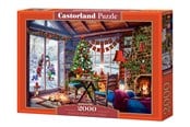Puslespill - Castorland Christmas cabin (2000) - C-200962-2
