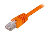 Nettverkskabel - Deltaco LAN CAT 6 - F/UTP - Oransje - 0.3m - STP-603-OR