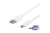 USB - Deltaco - USB-C cable - USB to 24 pin USB-C - 50 cm - USBC-1008