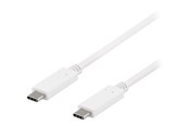USB - Deltaco - USB-C cable - USB-C to USB-C - 50 cm - USBC-1406