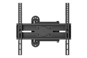 Veggmontering, AV-braketter & AV-møbler - Deltaco mounting kit - for flat panel - full motion 3-way tilt swivel 35 kg - black - Max 35 kg - recommended for 65" - ARM-1200-B