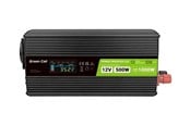 Strømforsyning (PSU) - Green Cell - DC to AC power inverter - 500 Watt Strømforsyning (PSU) - 500 Watt - ATX - 80 Plus - INVGC12P500LCD