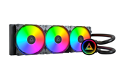Prosessor-kjøler - Montech Light Flow ARGB 360 Black - Light Flow ARGB 360 Black