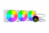 Prosessor-kjøler - Montech Light Flow ARGB 360 White - Light Flow ARGB 360 White