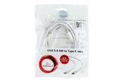 USB - Gembird Cablexpert - USB-C cable - USB Type A to 24 pin USB-C - 1.8 m - CCP-USB3-AMCM-6-W