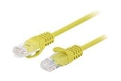 Nettverkskabel - Lanberg patch cable - 1.5 m - yellow RAL 1016 - Gul - 1m - PCU6-20CC-0150-Y