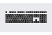 Tastatur - Wooting PBT ISO (UK) & ANSI (US) Keycaps - Just Black - Tastehetter - Engelsk (USA) - Svart - KC3-USUK4-PDS-BK1