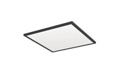 Smarthus - EGLO ROVITO-Z TAK 500X500 RGB/CCT 28.8W 4200LM M/FJERNKONTROLL B. IP44 SVART - 901468