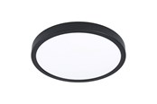 Smarthus - EGLO FUEVA 6-Z PLAFOND Ø390 RGB/CCT 17.5W 2850LM IP44 SVART - 901725