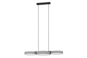 Smarthus - EGLO BARBANO-Z LANGBORD L845 RGBTW 2765LM GRÅ - 900856