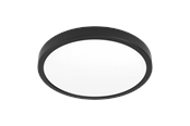 Smarthus - EGLO FUEVA 6-Z PLAFOND Ø280 RGB/CCT 14.3W 1800LM IP44 SVART - 901373