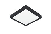 Smarthus - EGLO FUEVA 6-Z PLAFOND 220X220 RGB/CCT 10.5W 1600LM IP44 SVART - 901374