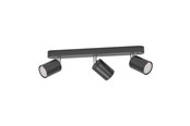 Smarthus - EGLO ADFIRA-Z SPOTSKINNE L400 GU10 3X4.9W 3X345LM SVART/KROM - 31853