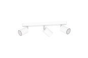 Smarthus - EGLO ADFIRA-Z SPOTSKINNE L400 GU10 3X4.9W 3X345LM HVIT/KROM - 31856