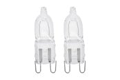 LED-lyspære - EGLO Halogenlyspære 40W 300° 460LM KLAR 2 STK G9 - 110299