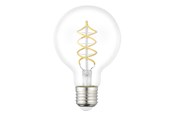 LED-lyspære - EGLO LED-lyspære G80 SPIRAL 7.3W 806LM 2700K KLAR E27 - 110316