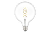LED-lyspære - EGLO LED-lyspære G125 SPIRAL 7.3W 806LM 2700K KLAR E27 - 110317